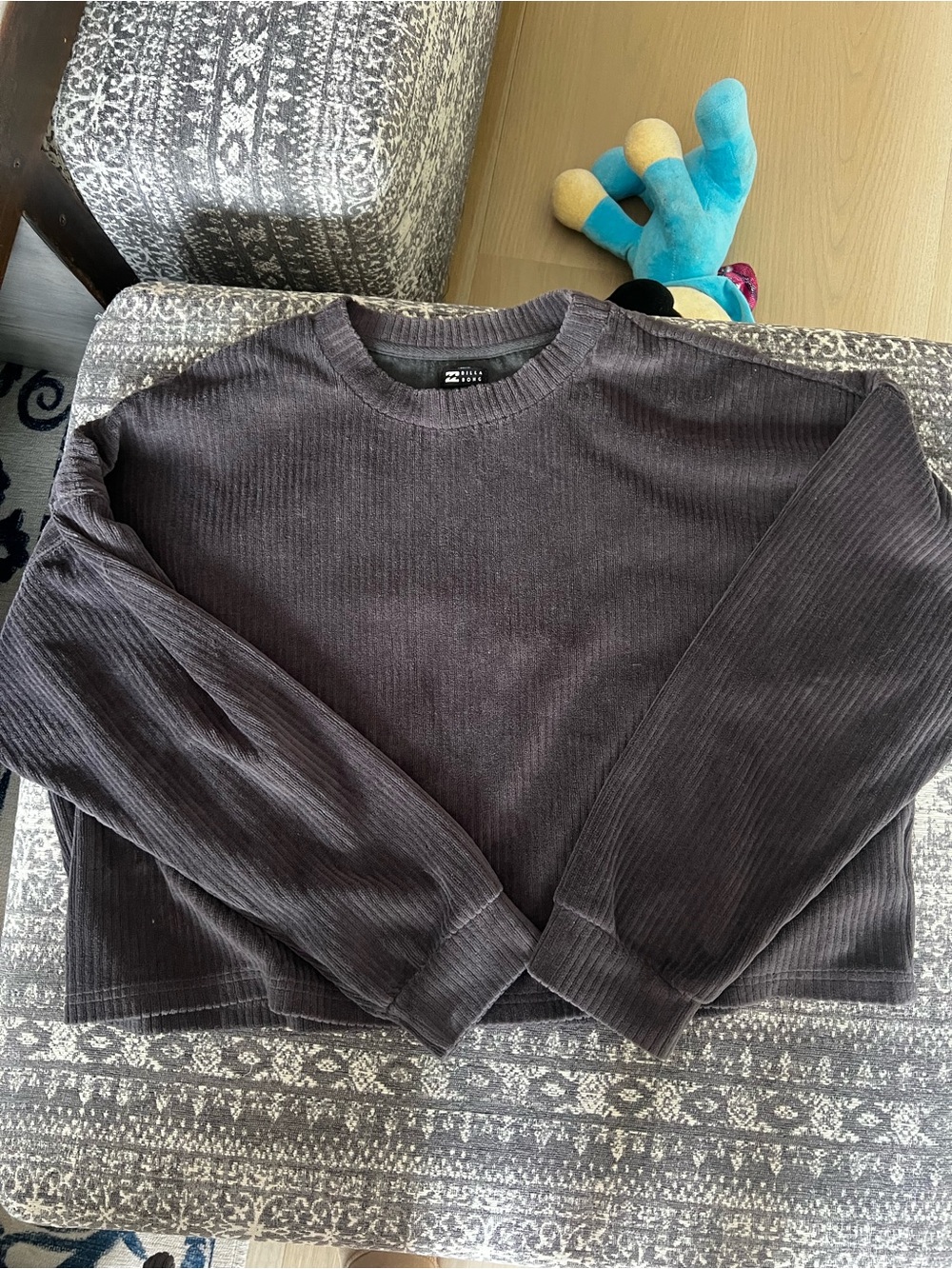 Billabong women’s Charcoal soft casual set size medium